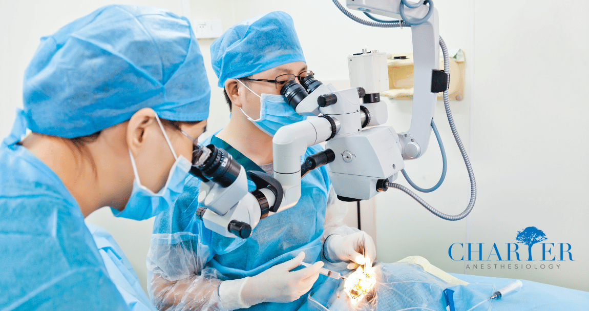 anesthesia is used for cataract surgery